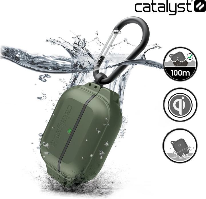 Produktbild Catalyst Total Protection Airpods Pro Waterproof IP68 Hülle – Khakigrün (Kopfhörer Hülle)