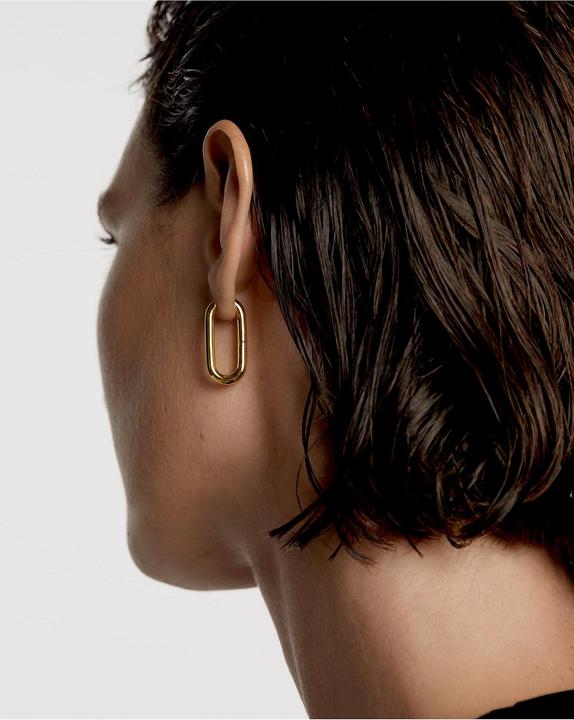 Actual product image Pd Paola Creolen (925 brass)
