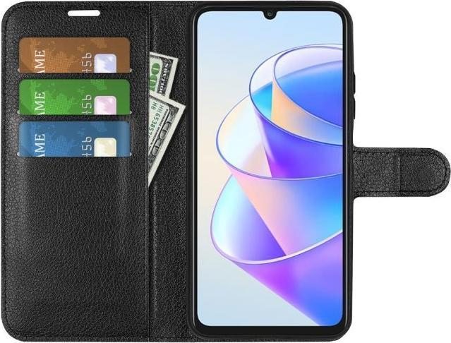 Actual product image MU Classic Litchi Leather Bookcover Series (Honor X7a)