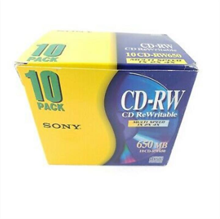Immagine prodotto Sony CD-R riscrivibile 650 MB (10 x)