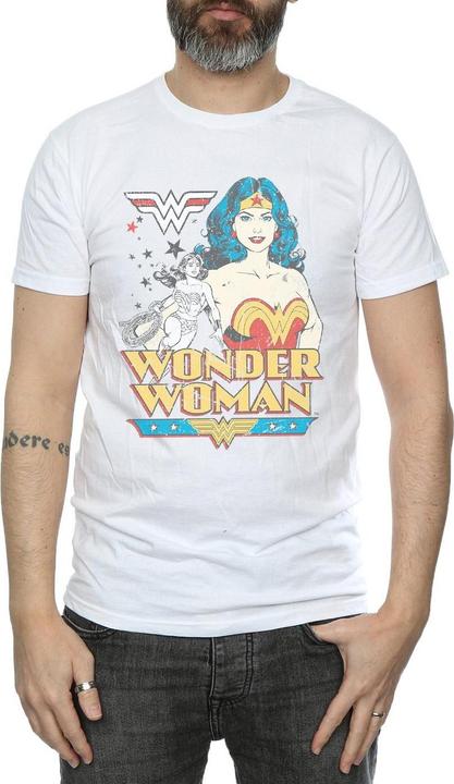Actual product image Mens Wonder Woman Posing T-Shirt (3XL)