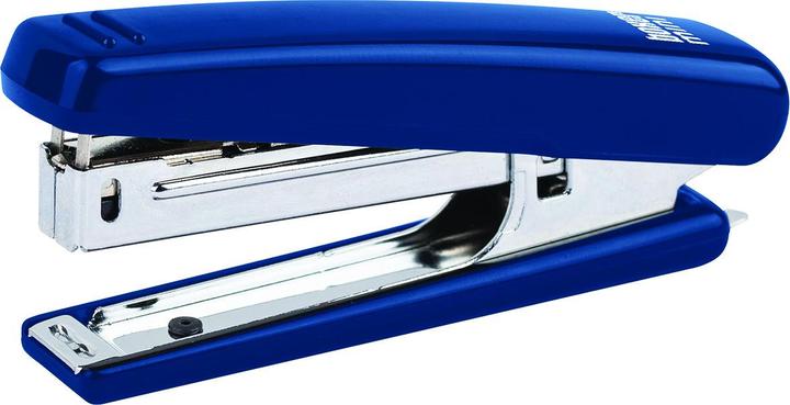 Produktbild Ico Heftgert Boxer Mini, Kapazitt 10 Blatt, integrierter Heftklammerentferner, blau (10 Blätter)