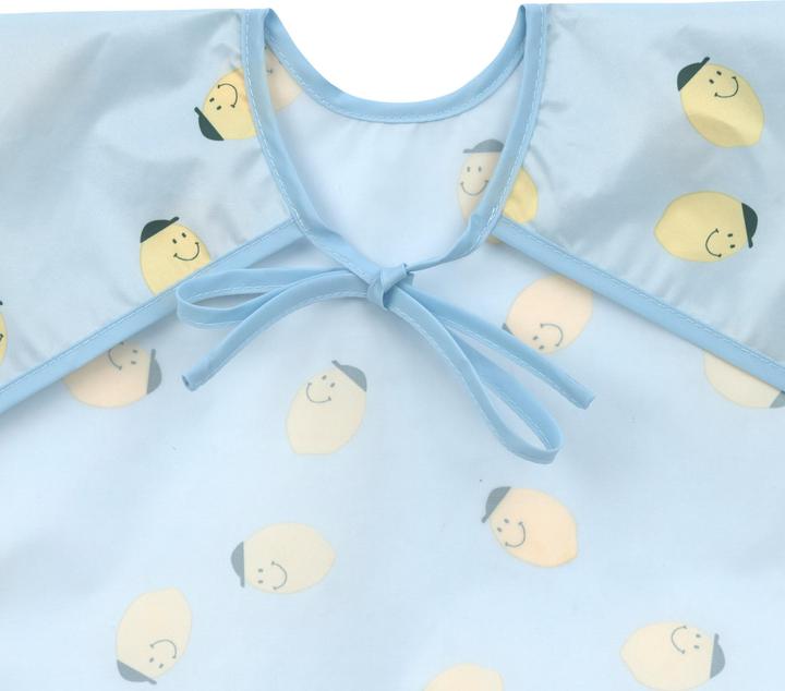 Actual product image Lässig Ärmellätzchen mit Auffangschutz 2er Pack Happy Fruits Lemon (6 months)