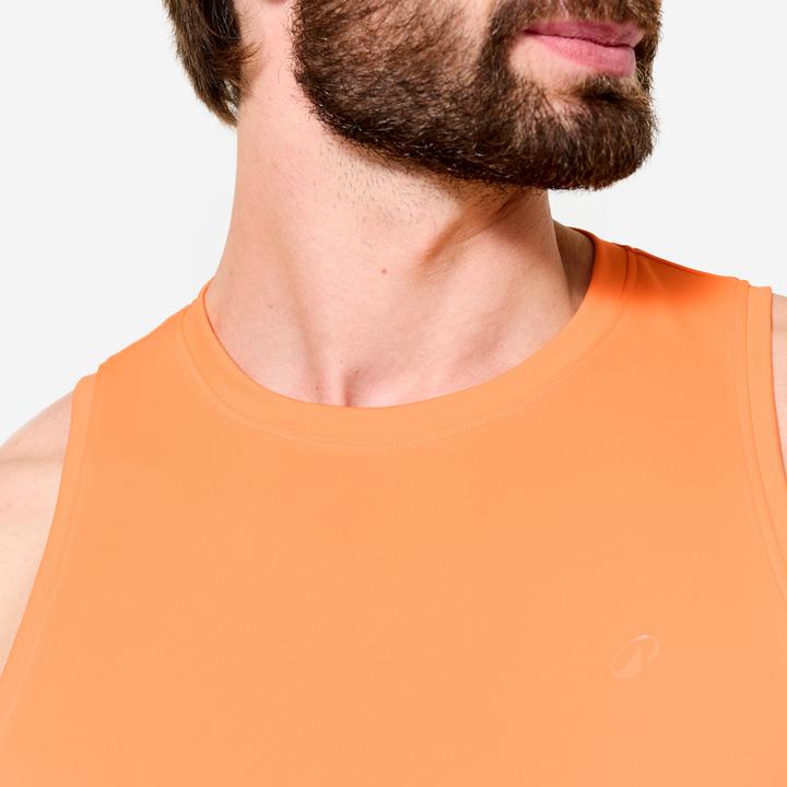 Produktbild Domyos Tank Top Herren atmungsaktiv - orange (XL)