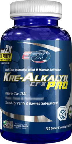 Actual product image EFX Kre-Alkalyn PRO (120 Super-Caps) (120 Piece, Capsules)