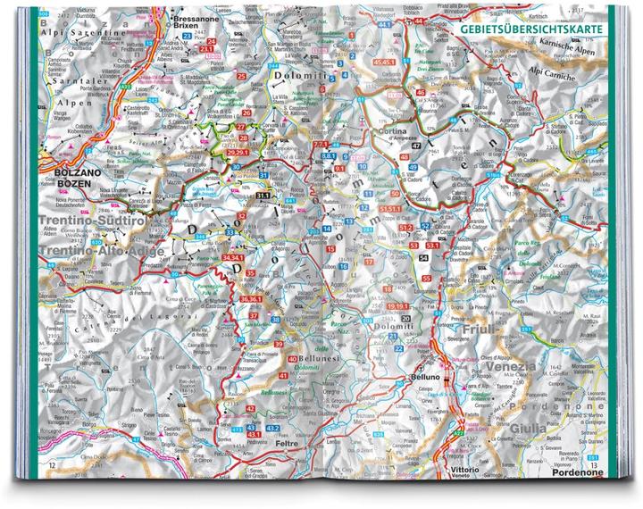 Produktbild Wanderführer Dolomiten Höhenweg 1 bis 3 (Deutsch, Michael Will, 2021)