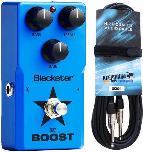 Blackstar LT-Boost Effect Pedal with Guitar Cable 6m (Guitar)