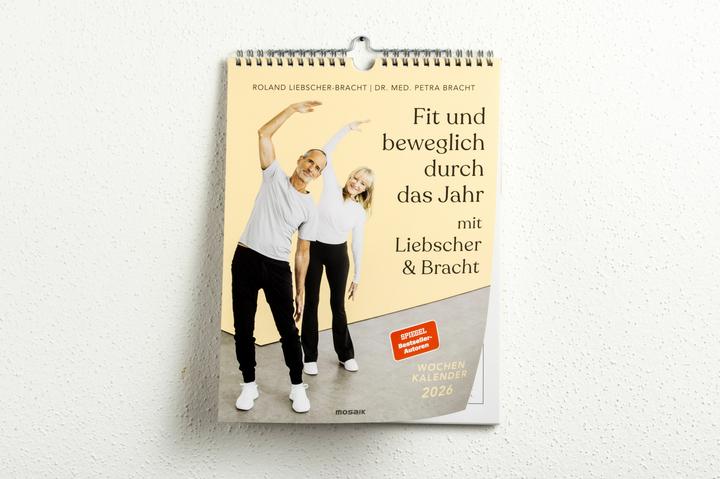 Produktbild Fit und beweglich durch das Jahr mit Liebscher & Bracht 2026 (Deutsch, Roland Liebscher-Bracht, Petra Bracht, 2025)
