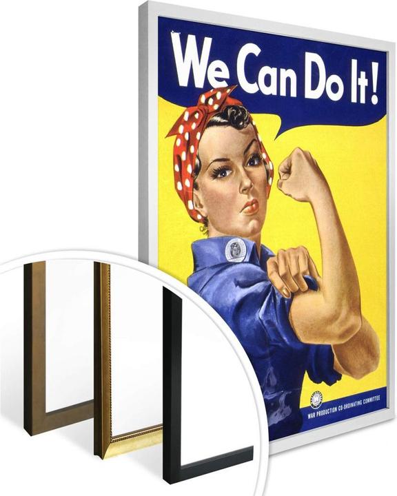 Produktbild Trenddeko Vintage We can do it (30 x 40 cm)
