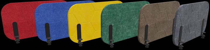 Produktbild Narbutas Pet Round Tischtrennwand Hexagon (68 x 2 x 36.5 cm)