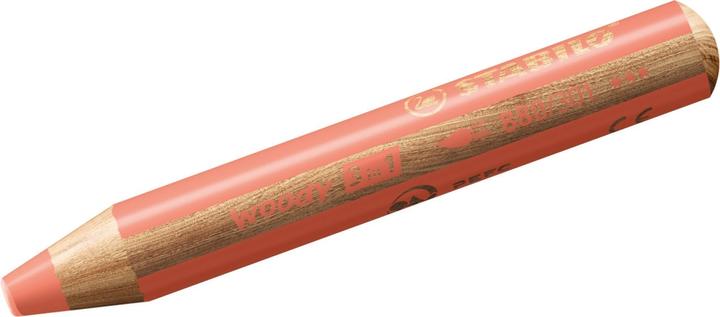 Produktbild STABILO woody 3 in 1 Buntstift (Pastellrot, 1 x)