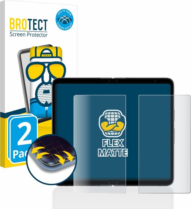 Actual product image BROTECT Full-Cover Protector Matte (2 Piece, Google Pixel Fold)