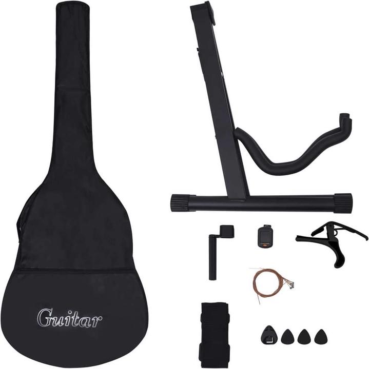 Image du produit VidaXL Jahleel (Guitare classique, Nylon, Bois de tilleul, Plastique dur)