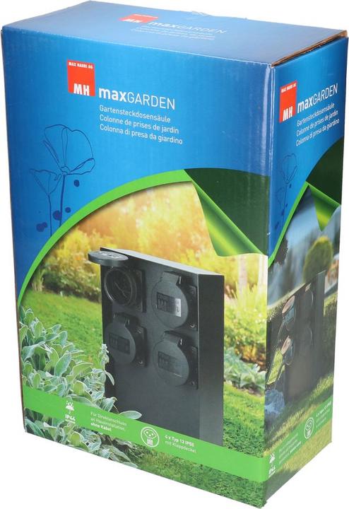 Actual product image Max Hauri Garden socket pillar
