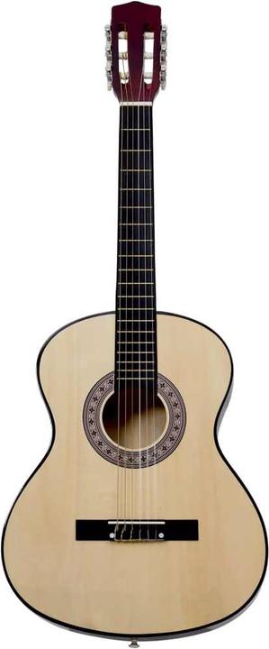 Image du produit VidaXL Jahleel (Guitare classique, Nylon, Bois de tilleul, Plastique dur)