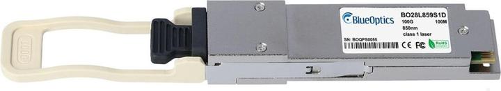 Produktbild BlueOptics 100G-QSFP28-SR4-EN-BO. SFP Transceiver-Typ: Faseroptik, Maximale Datenübertragungsrate: 100000 Mbit/