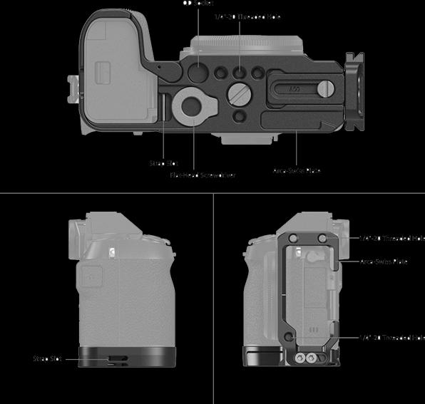Produktbild SmallRig 4231 L Bracket for FUJIFILM X S20