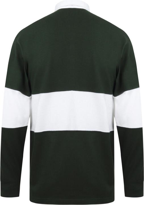 Produktbild Front Row Rugbyshirt mit Kontraststreifen (S)