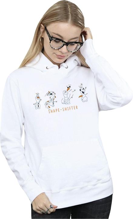 Actual product image Disney Womens/Ladies Frozen 2 Olaf Shape-Shifter Hoodie (XL)