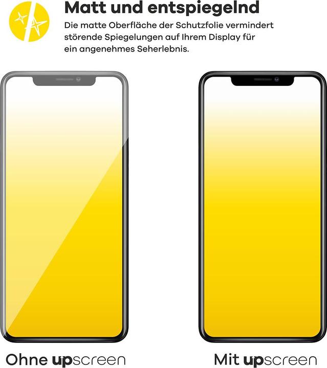 Produktbild upscreen Reflection Shield Panzerglasfolie Matt (1 Stück, Samsung Galaxy S22 5G)