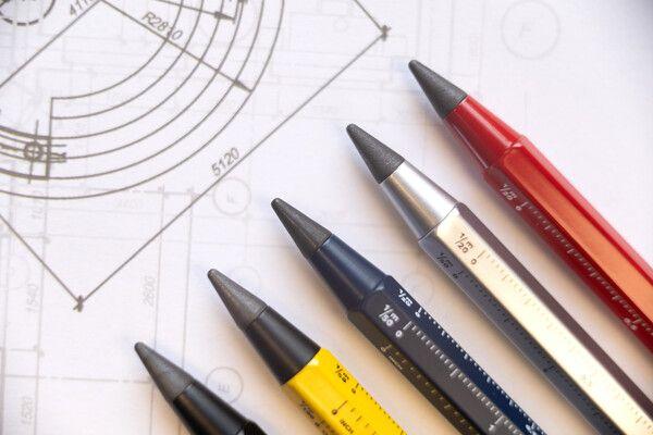 Produktbild Troika CONSTRUCTION ENDLESS Bleistift Endlos-Schreibspitze, gelb (HB)