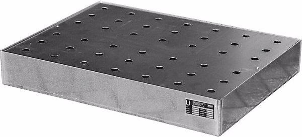Immagine prodotto Bauer Vasca per palette in acciaio inox, per taniche, 40 l, lungh. x largh. x alt. 800