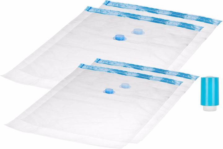 Produktbild Rosenstein & Söhne Batteriebetriebene Vakuumpumpe inkl. 4 Vakuum-Beutel