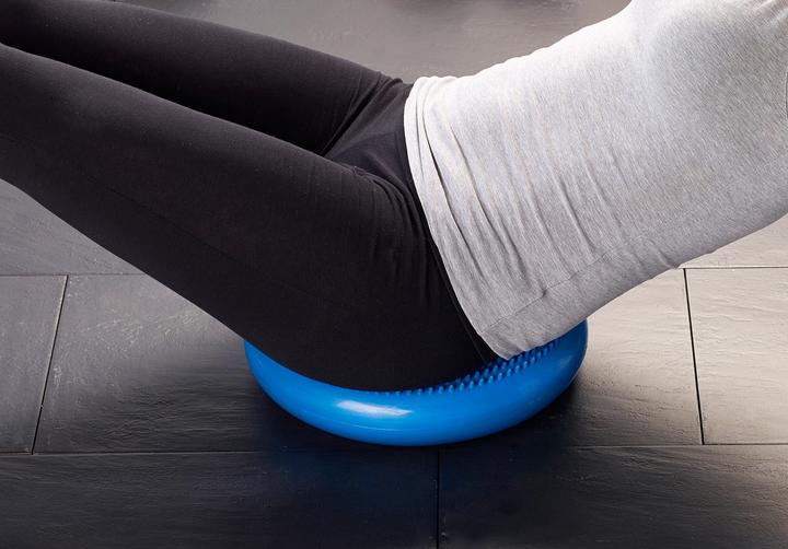 Immagine prodotto Newgen medicals Cuscino per sedersi riempito d'aria e cuscino per l'equilibrio per yoga, fitness & co.