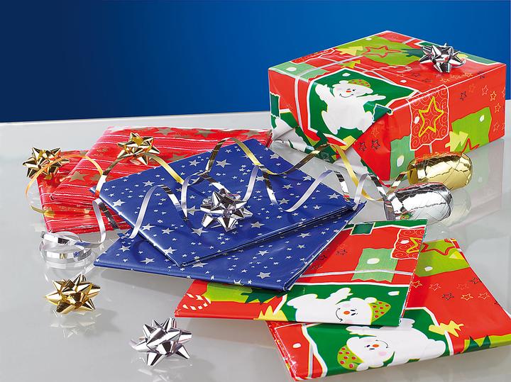 Produktbild Infactory 14-teiliges Geschenkverpackungs-Set Weihnachten (Geschenkband, 14 x)