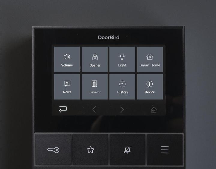 Actual product image Doorbird A1101 Black Edition (Wi-Fi)