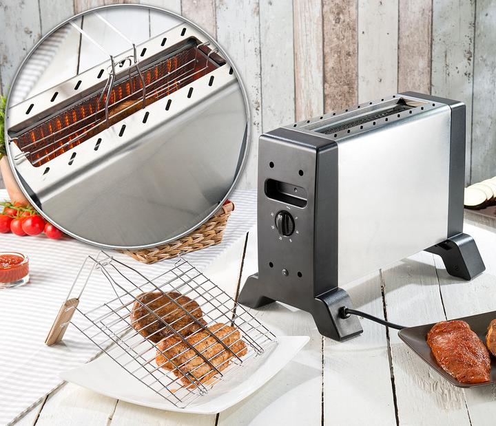 Produktbild Rosenstein & Söhne Vertikaler Infrarot-Tischgrill (EU-Stecker)