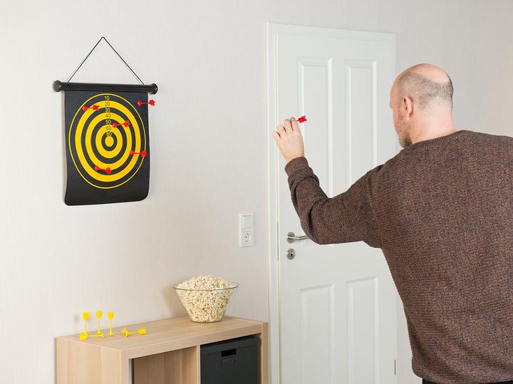 Actual product image Playtastic Magnetic dart game with target