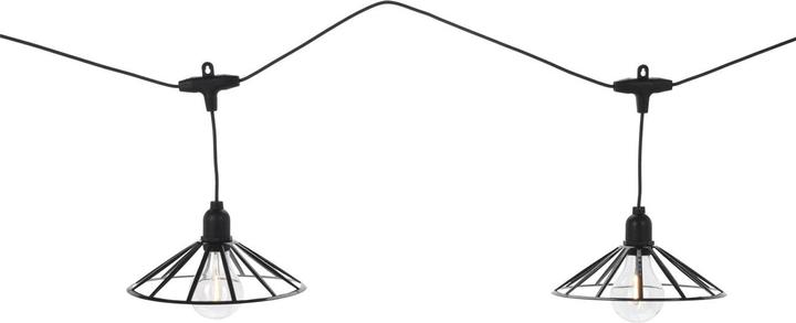 Immagine prodotto H & S Collection Illuminazione per feste, luci fiabesche per interni/esterni, 6 lampade LED, IP44 (5.50 m)
