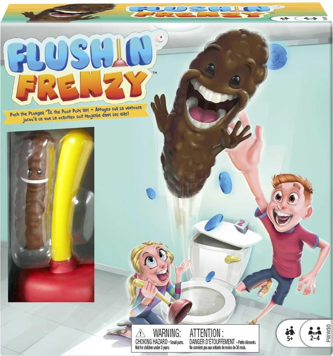 Image du produit Mattel Games Toilettes Folies - Jeu de Société Enfants - 5 ans et + (Italien)
