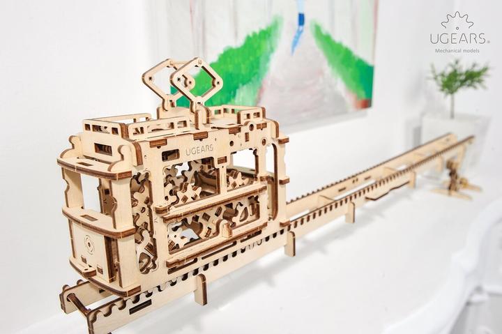 Actual product image Ugears Tram and rails