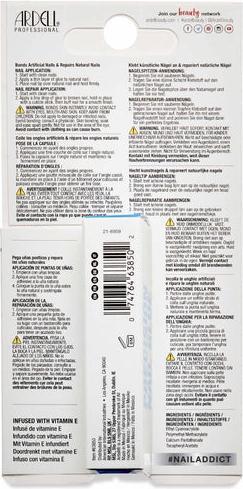 Valeurs nutritives et ingrédients Ardell Nail Addict - Precision Nagelkleber (Ongles artificiels)