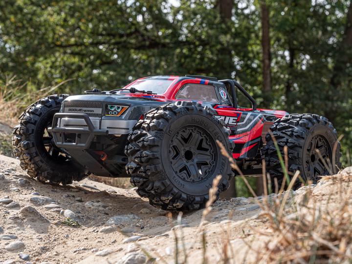 Actual product image Hobbytech Monster Truck Rogue Terra Brushless Red, RTR, 1:10 (RTR Ready-to-Run)