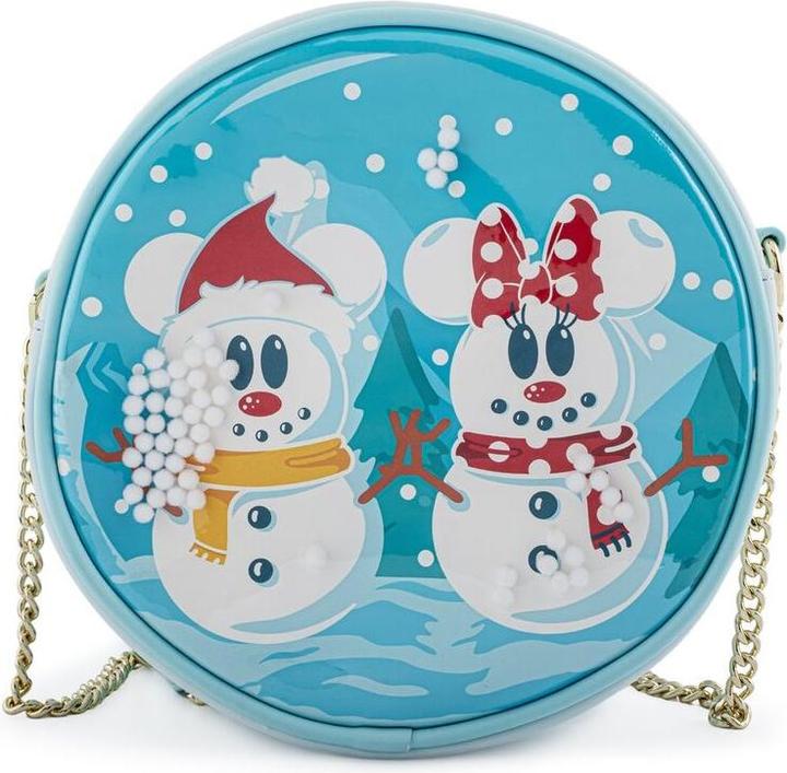 Immagine prodotto Loungefly Bolso Unisex Disney Minnie Y Mickey Muecos de Nieve Mucos Neve, Standard, 15.6