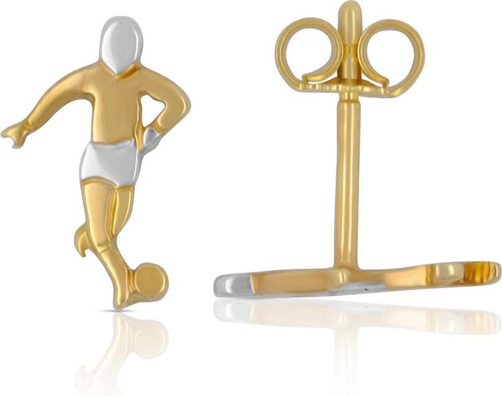 Immagine prodotto Muau Calcio (750, Oro bianco, Oro giallo 18 K)