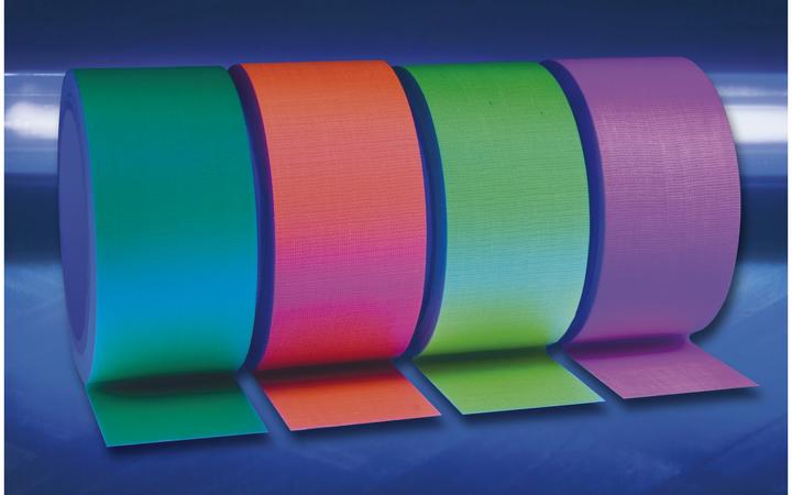 Produktbild Showtec Gaffa tape Neon Green (Klebeband)