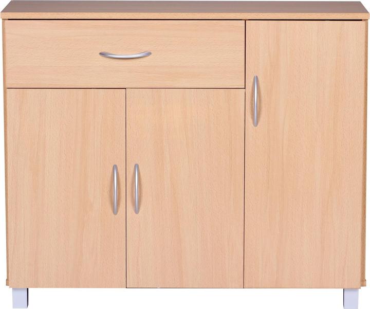 Actual product image FineBuy Sideboard wood veneered beech (30 x 75 cm)