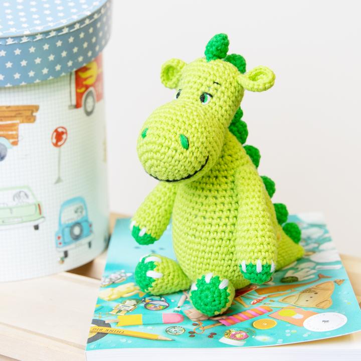 Actual product image Natura Punto Crochet Set Dino
