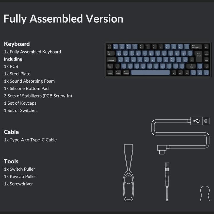 Produktbild Keychron K6 Pro (CH, Kabelgebunden, Kabellos)