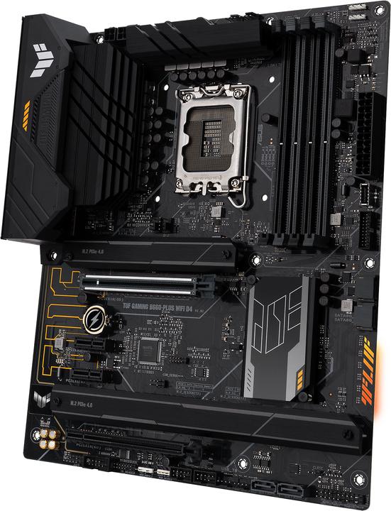 Actual product image ASUS TUF GAMING B660-PLUS D4 (LGA 1700, Intel B660, ATX)