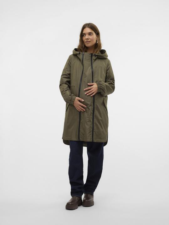 Actual product image Mamalicious Stand-up collar Elasticated cuffs Coat jacket (S)