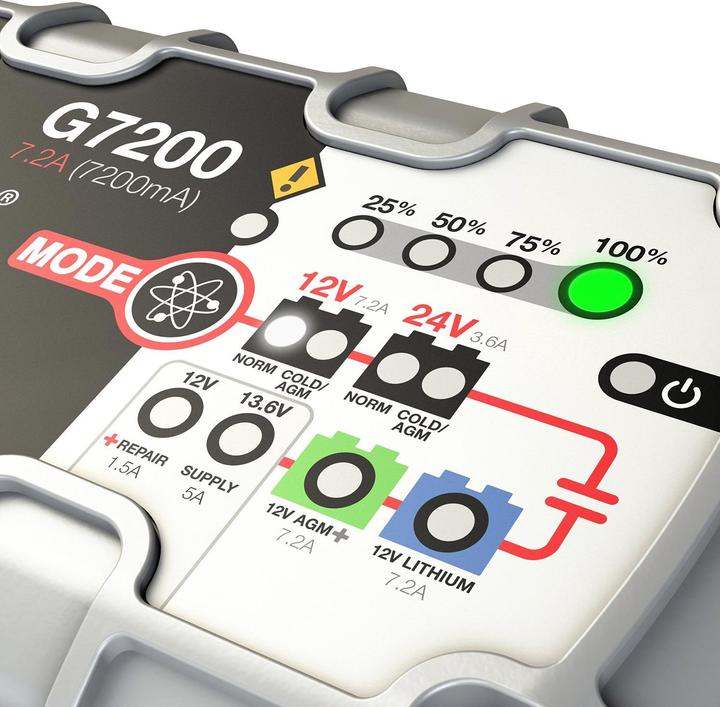 Noco Genius G7200 (12V, 24V, 7.20 A)