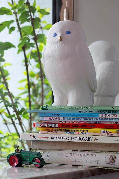 Image du produit Goodnight Light Akira the Owl Lamp Yeux bleus