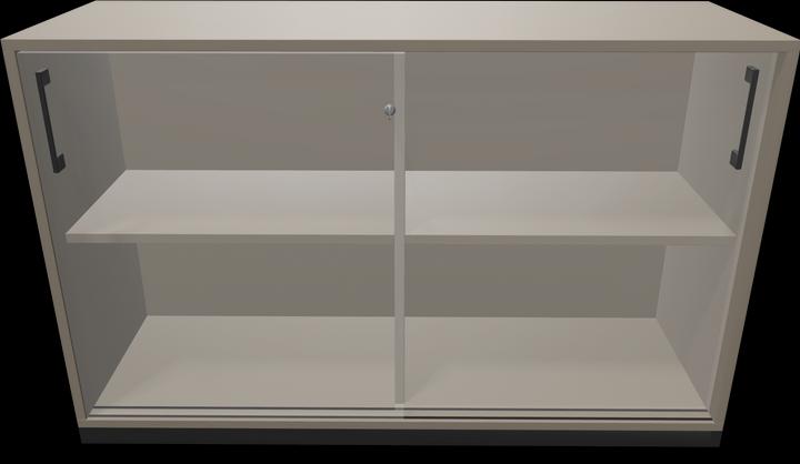 Actual product image Narbutas Choice sliding door cabinet (120 x 40 x 76 cm)