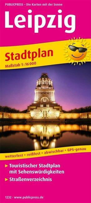 Actual product image PublicPress.1232 City map Leipzig large