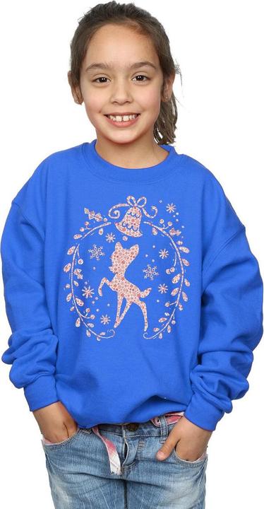 Immagine prodotto Disney Bambi Christmas Wreath Felpa Ragazze (140, 146)